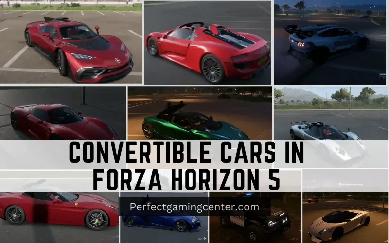 Forza Horizon 5 Convertible Cars