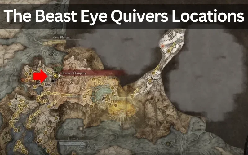 The Beast Eye Quivers Locations