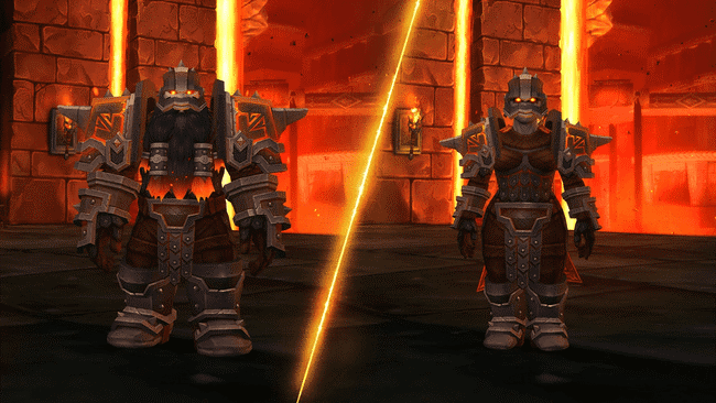 Dark Iron Dwarf Heritage Armor Sets